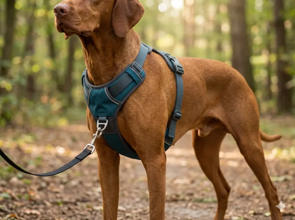 Ruffwear Front Range harness fit on a dog