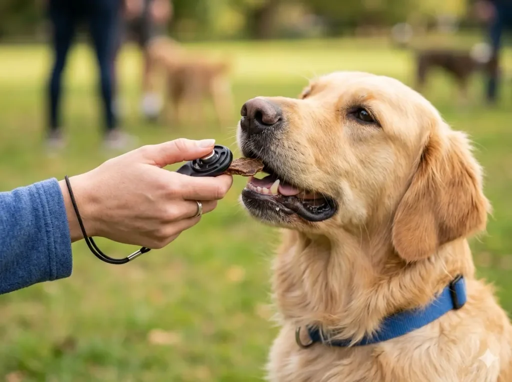 Positive reinforcement basics in dog training